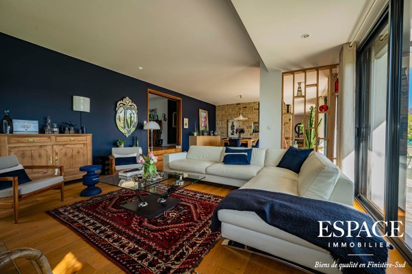 Concarneau vue mer exceptionnelle maison de 263 m2 de 8 pièces