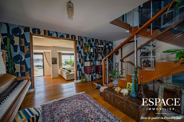 Concarneau vue mer exceptionnelle maison de 263 m2 de 8 pièces