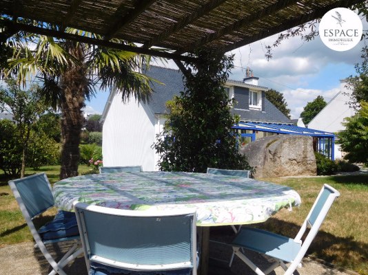 À vendre à Concarneau maison de plain-pied proche du bord de mer