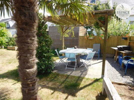 À vendre à Concarneau maison de plain-pied proche du bord de mer