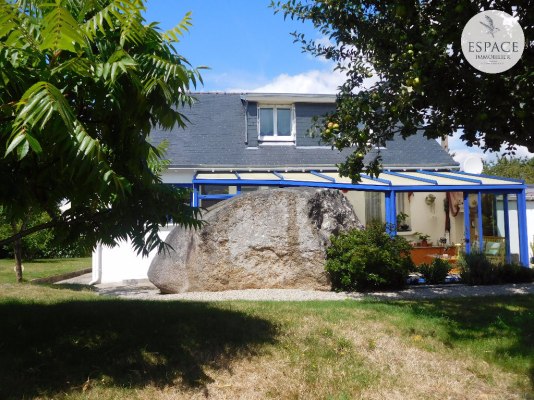 À vendre à Concarneau maison de plain-pied proche du bord de mer