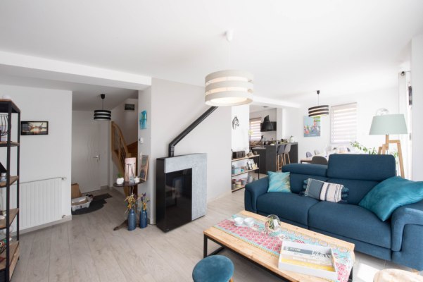 A vendre à Concarneau maison contemporaine de 6 pièces proche de la voie verte et des commerces