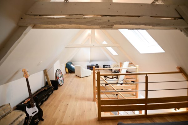 A vendre à Concarneau au centre-ville maison rénovée avec grande terrasse