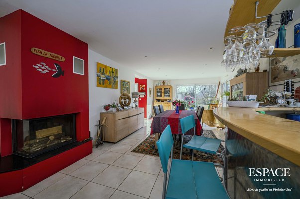 Trégunc maison contemporaine de plain-pied proche des plages