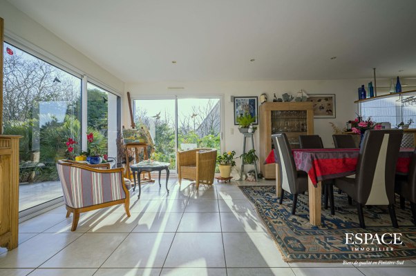 Trégunc maison contemporaine de plain-pied proche des plages