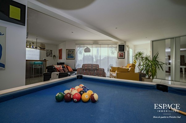 Trégunc maison contemporaine de plain-pied proche des plages