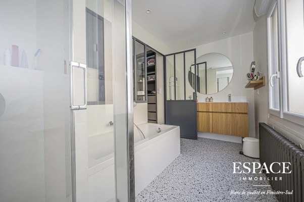 Concarneau maison de ville de 135 m2 avec terrasse et jardin