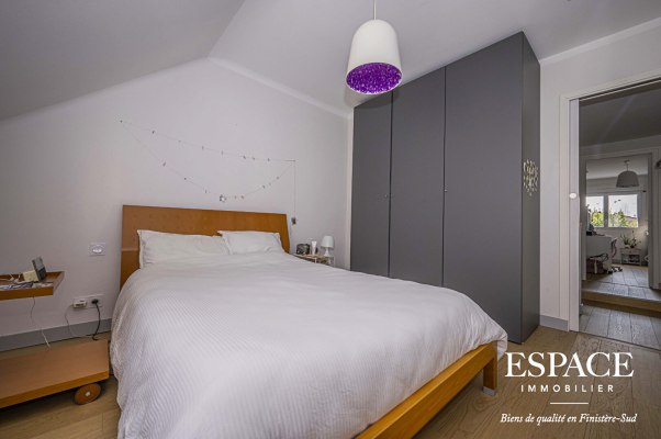 Concarneau maison de ville de 135 m2 avec terrasse et jardin