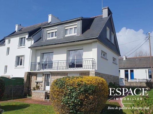 Concarneau maison de 6 pièces proche de la mer et des commodités
