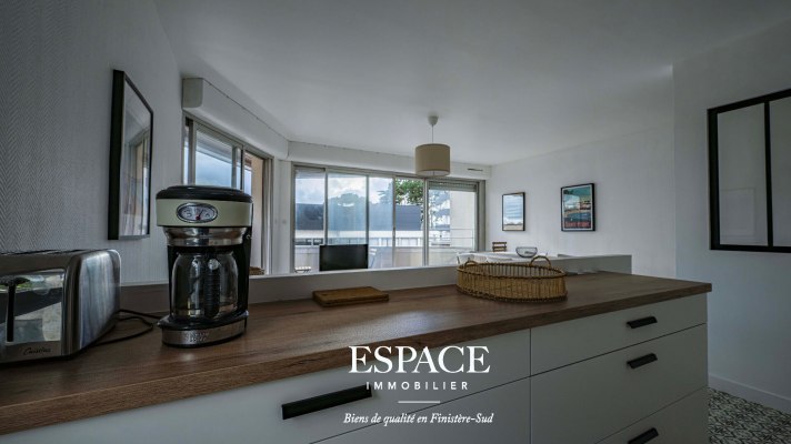 A vendre à Benodet appartement de 68.85 m² à l'emplacement idéal pour tout faire à pied