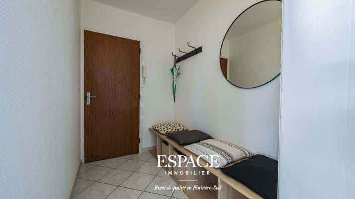 A vendre à Benodet appartement de 68.85 m² à l'emplacement idéal pour tout faire à pied