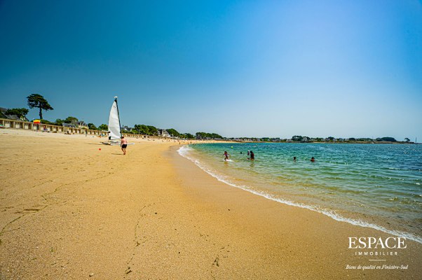 A vendre à Benodet appartement de 68.85 m² à l'emplacement idéal pour tout faire à pied