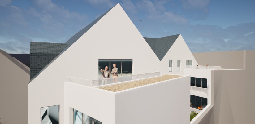 Résidence "TI GLENN" à vendre appartement 2 pièces de 52.53 m² au centre Ville de Concarneau