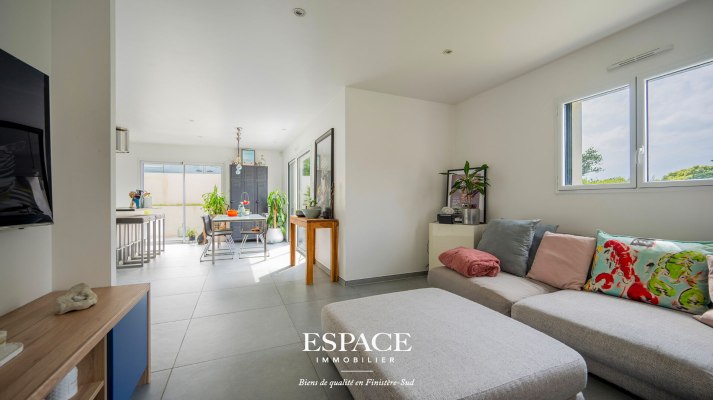 À vendre à Concarneau au calme - Confort, luminosité et performance énergétique (DPE B)