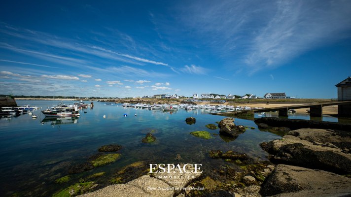 A vendre à Trégunc - terrain à bâtir de 694 m² à deux pas du port et des plages de Trévignon