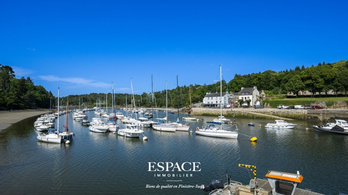 A vendre à NEVEZ - Terrain à bâtir de 1158 m2 à deux pas du port de Kerdruc