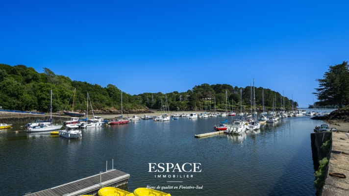 A vendre à NEVEZ - Terrain à bâtir de 1158 m2 à deux pas du port de Kerdruc