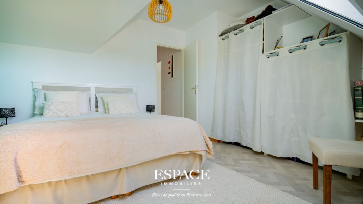 A vendre à Concarneau - contemporaine lumineuse et fonctionnelle de 2017 à deux pas de la voie verte