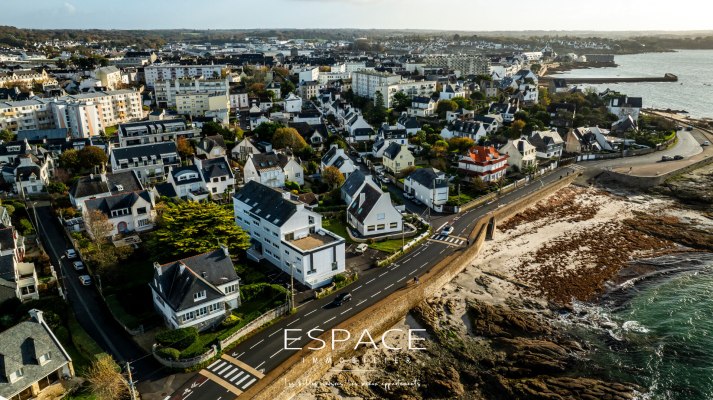 A vendre sur la Corniche de CONCARNEAU - studio avec aperçu mer à deux pas des plages