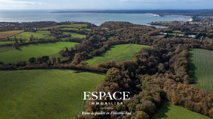 A vendre à Concarneau terrain à bâtir de 2015 m2