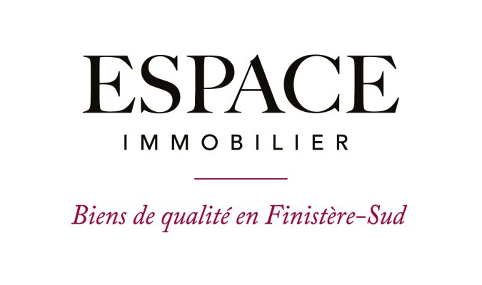 A vendre à Concarneau vue mer appartement contemporain 2 pièce(s) 46.47 m2 en rez de jardin