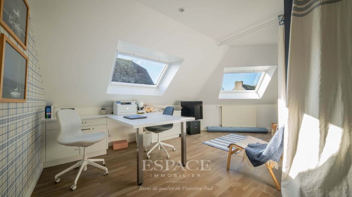 Concarneau - Le Passage : maison de charme avec jardin, esprit bord de mer