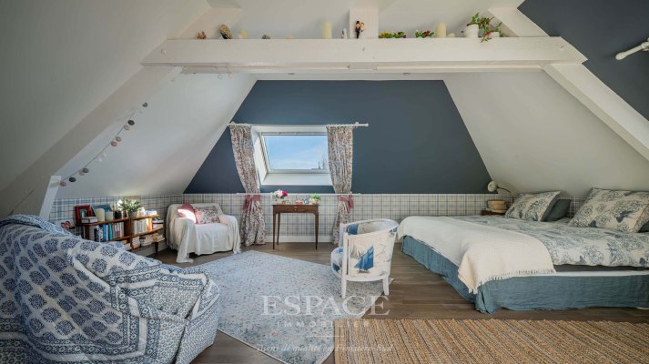 Concarneau - Le Passage : maison de charme avec jardin, esprit bord de mer