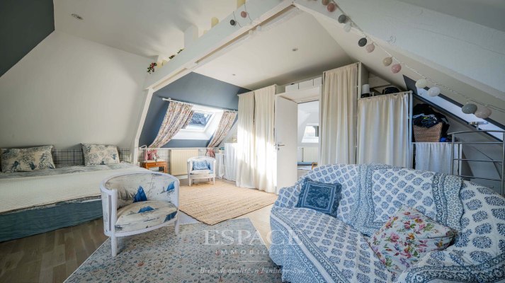 Concarneau - Le Passage : maison de charme avec jardin, esprit bord de mer