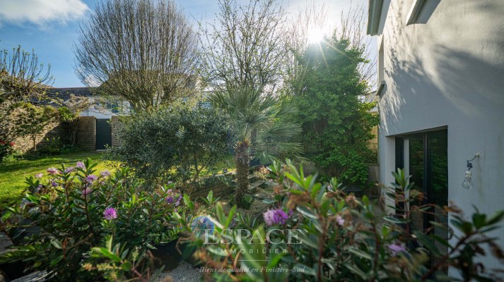 Concarneau - Le Passage : maison de charme avec jardin, esprit bord de mer