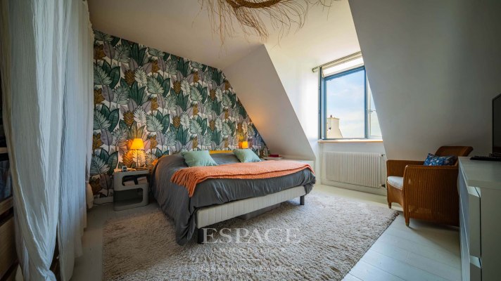 A vendre, à Concarneau, Maison rénovée avec jardin paysagé, à deux pas du bord de mer