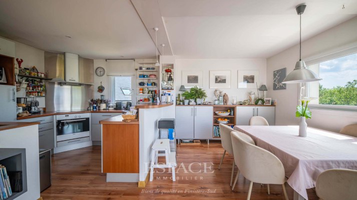 A Trégunc, maison contemporaine avec vue mer à 2 pas des plages de Trévignon