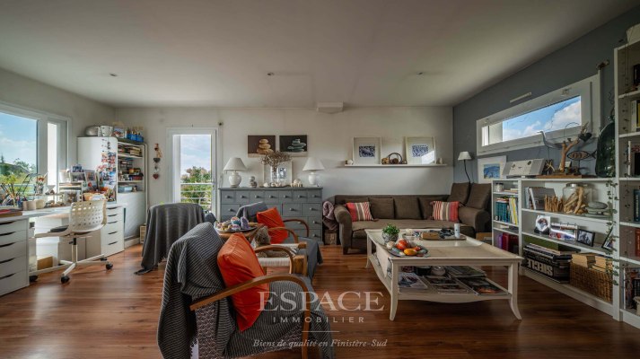 A Trégunc, maison contemporaine avec vue mer à 2 pas des plages de Trévignon