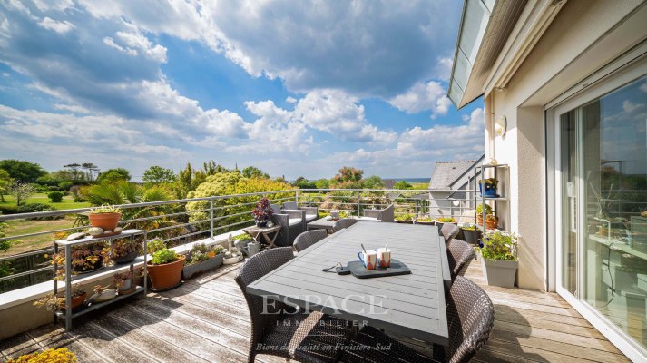 A Trégunc, maison contemporaine avec vue mer à 2 pas des plages de Trévignon