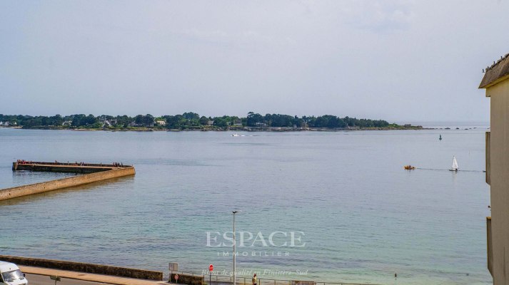 Une opportunité rare : grand deux pièces face à la mer dans le triangle d'or de Concarneau