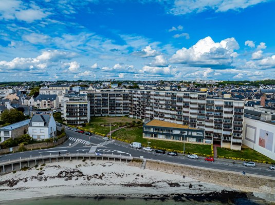 Une opportunité rare : grand deux pièces face à la mer dans le triangle d'or de Concarneau