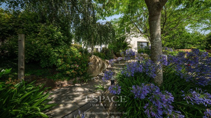 Quimper Cuzon - Maison contemporaine familiale avec jardin et sous-sol
