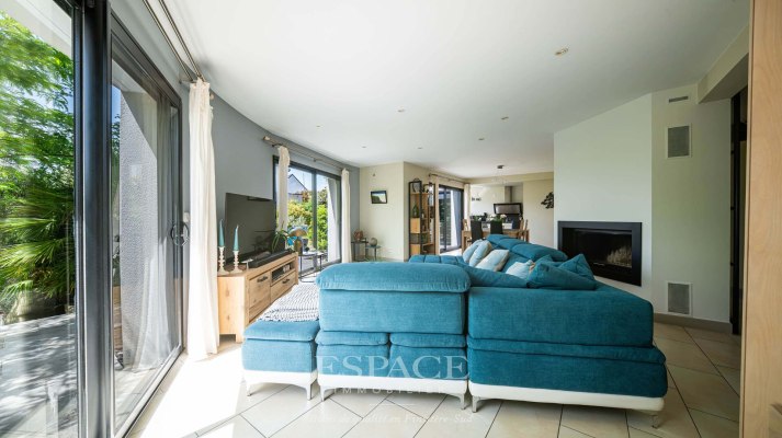 Quimper Cuzon - Maison contemporaine familiale avec jardin et sous-sol