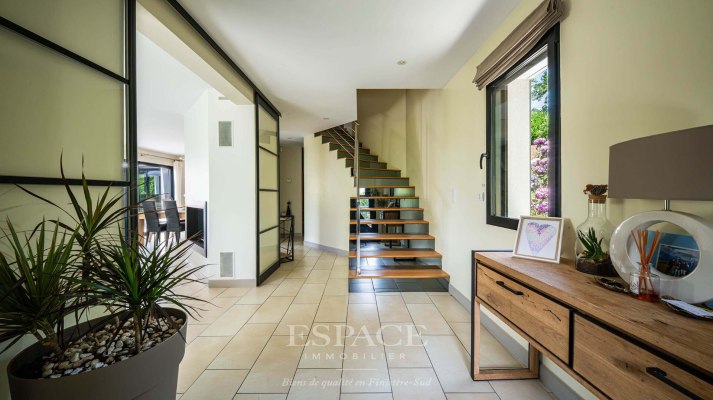 Quimper Cuzon - Maison contemporaine familiale avec jardin et sous-sol
