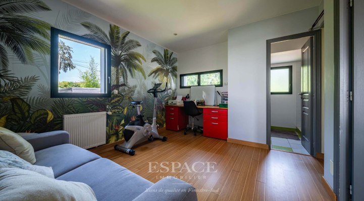 Quimper Cuzon - Maison contemporaine familiale avec jardin et sous-sol