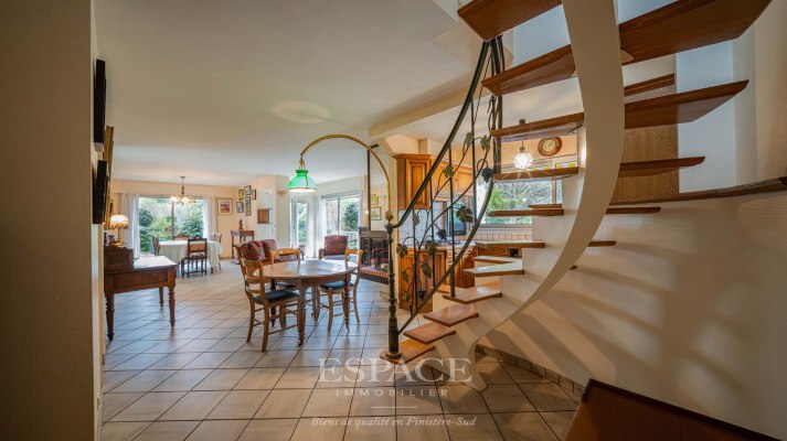 Fouesnant Maison à 800 m de la mer en impasse