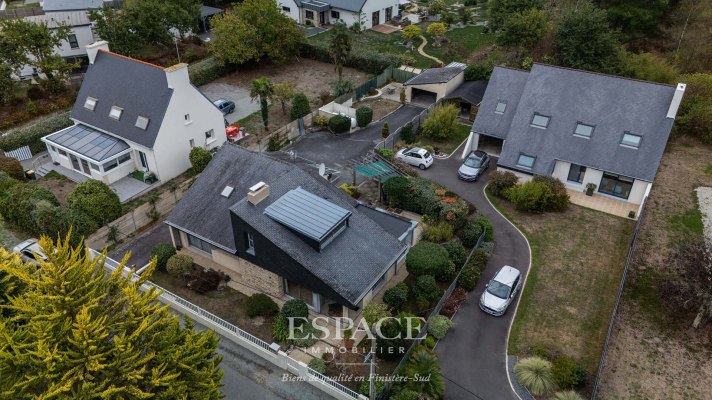 Fouesnant Maison à 800 m de la mer en impasse