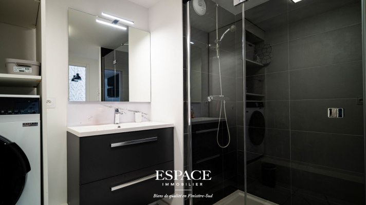 À vendre à Concarneau - Un appartement contemporain à deux pas du centre-ville et de la mer
