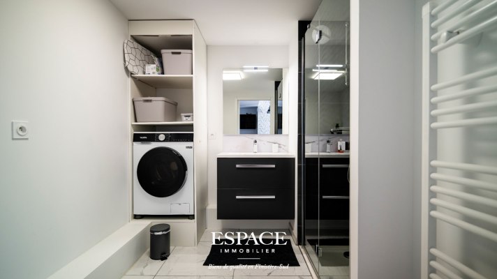 À vendre à Concarneau - Un appartement contemporain à deux pas du centre-ville et de la mer