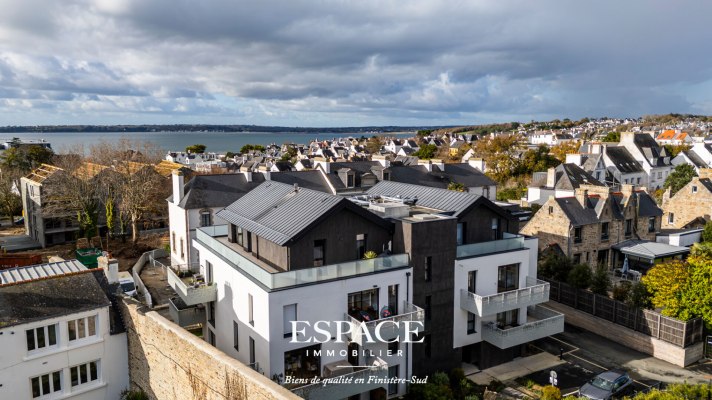 À vendre à Concarneau - Un appartement contemporain à deux pas du centre-ville et de la mer